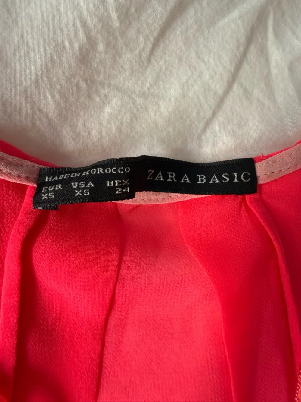 Zara brand sheer